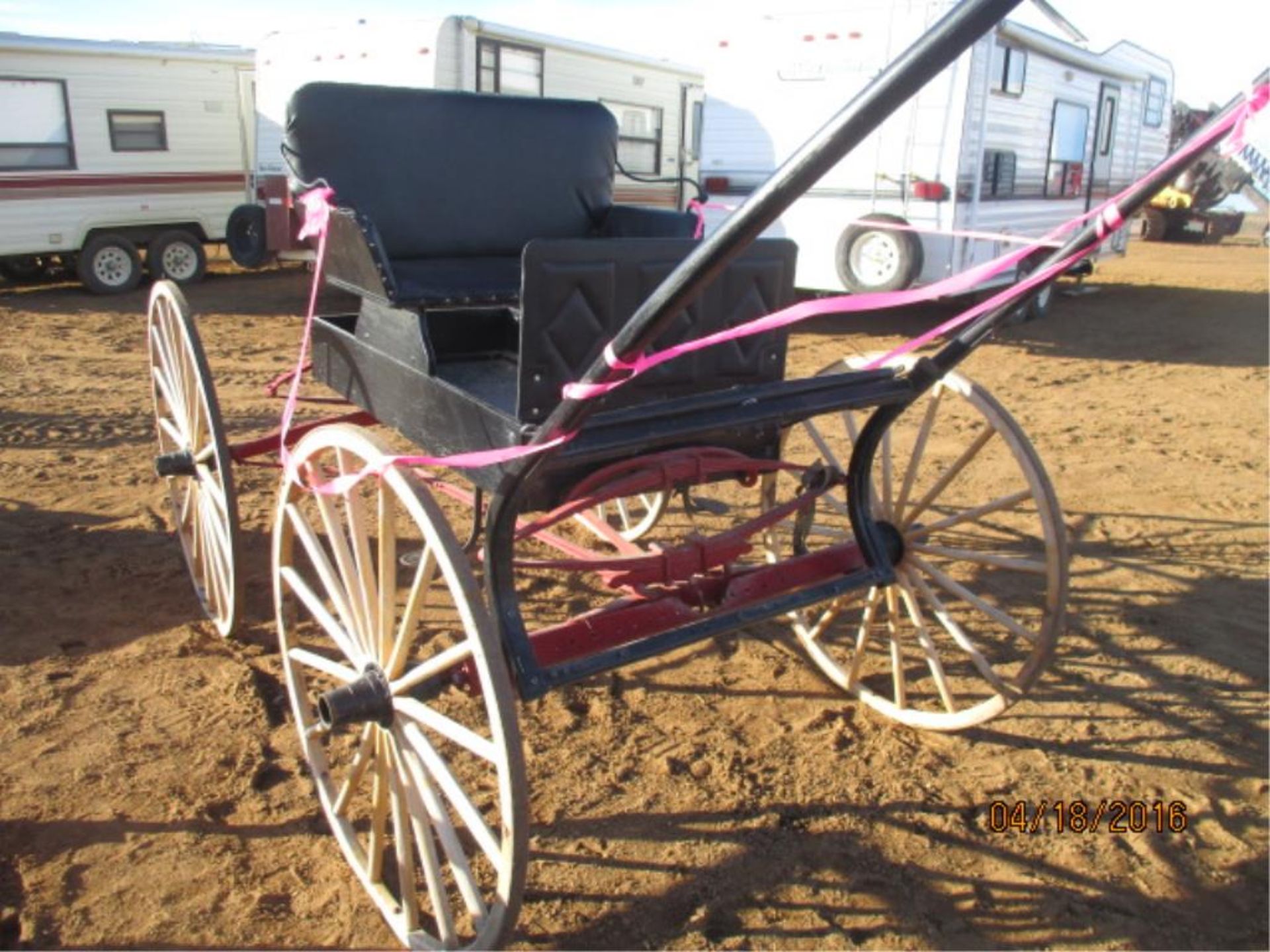 2-Seater Horse Buggy