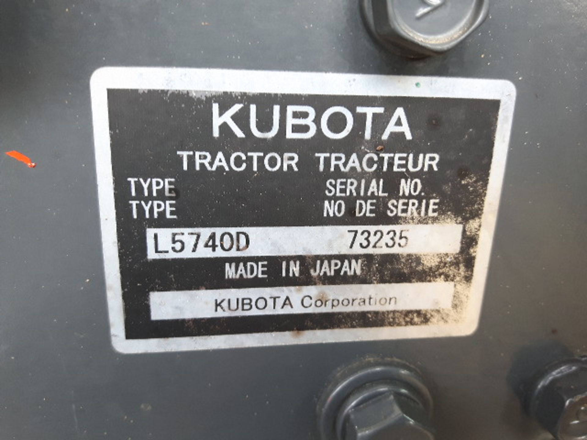 2012 Kubota L5740 Utility Tractor - Image 6 of 6