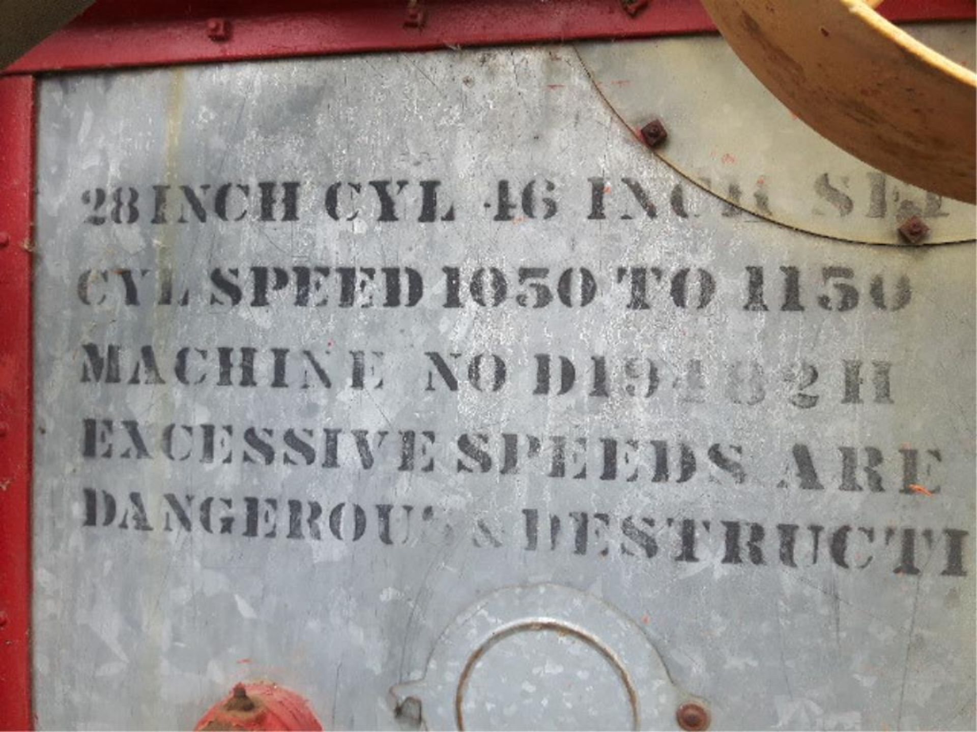 McCormick Deering Threshing Machine - Image 4 of 4