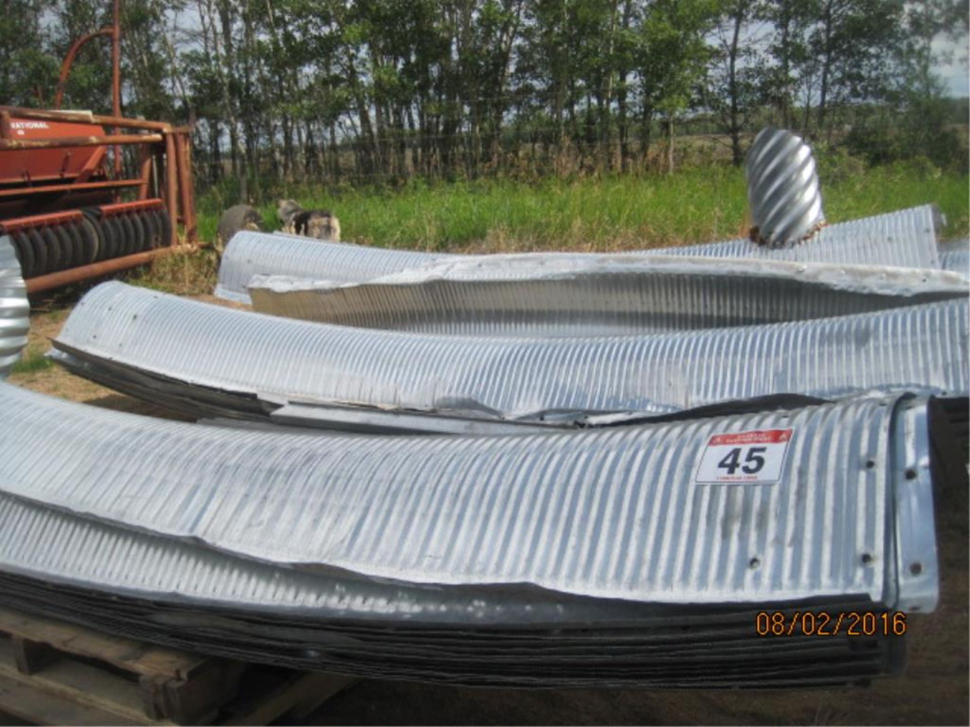 50FT Bin Ring c/w (3) 2ft Sections