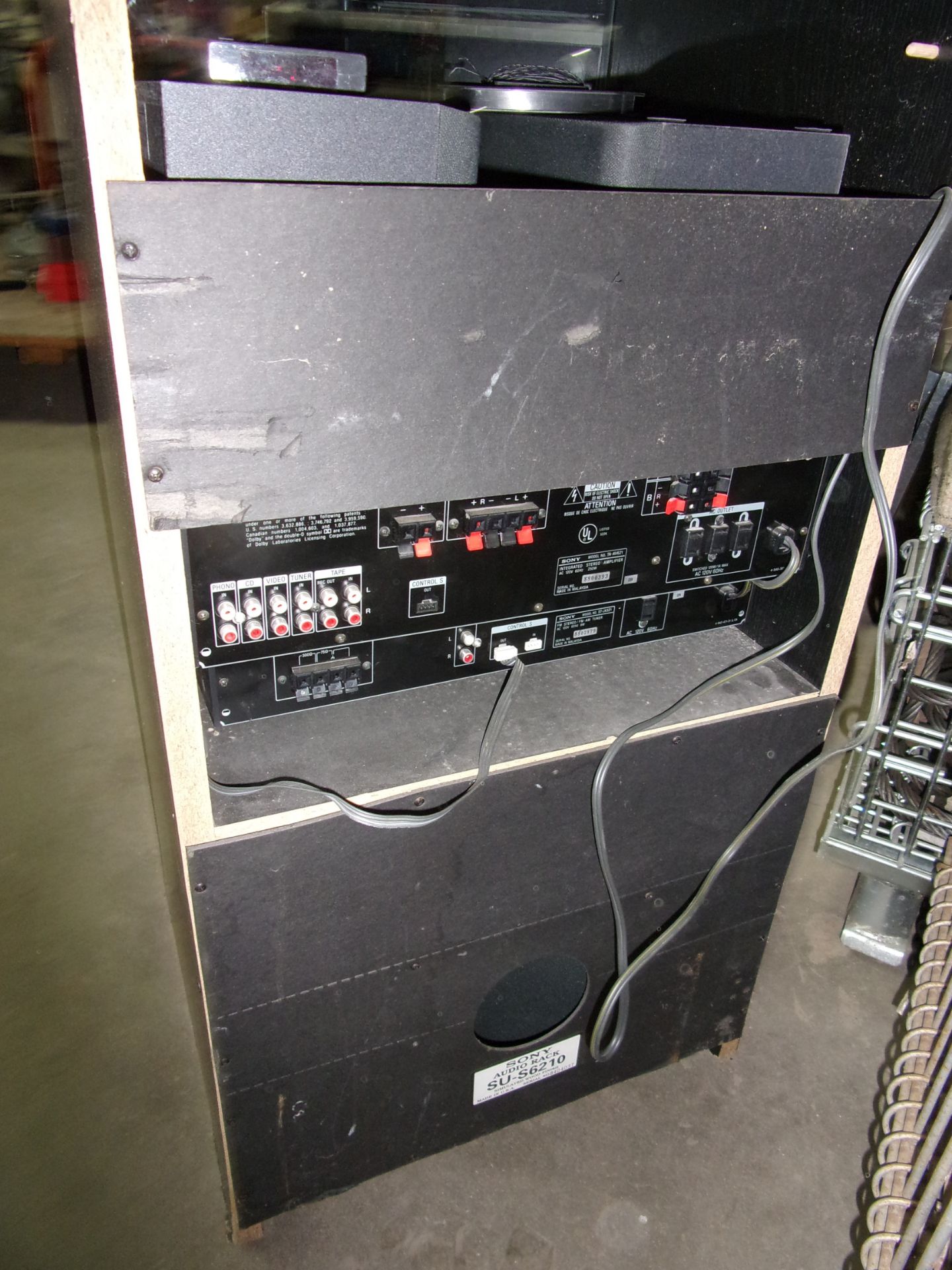 SONY STEREO & RACK - Image 5 of 7