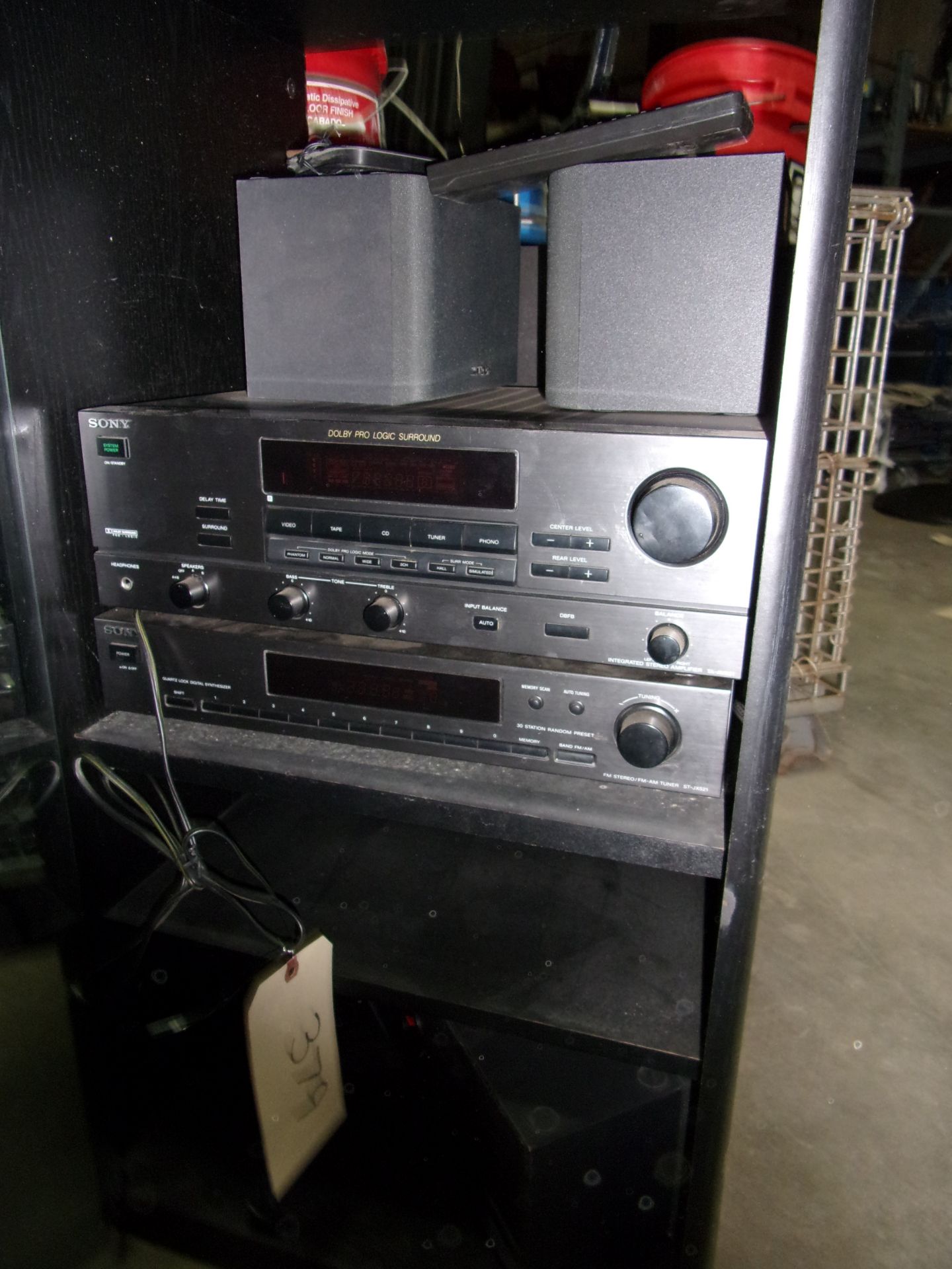 SONY STEREO & RACK - Image 3 of 7