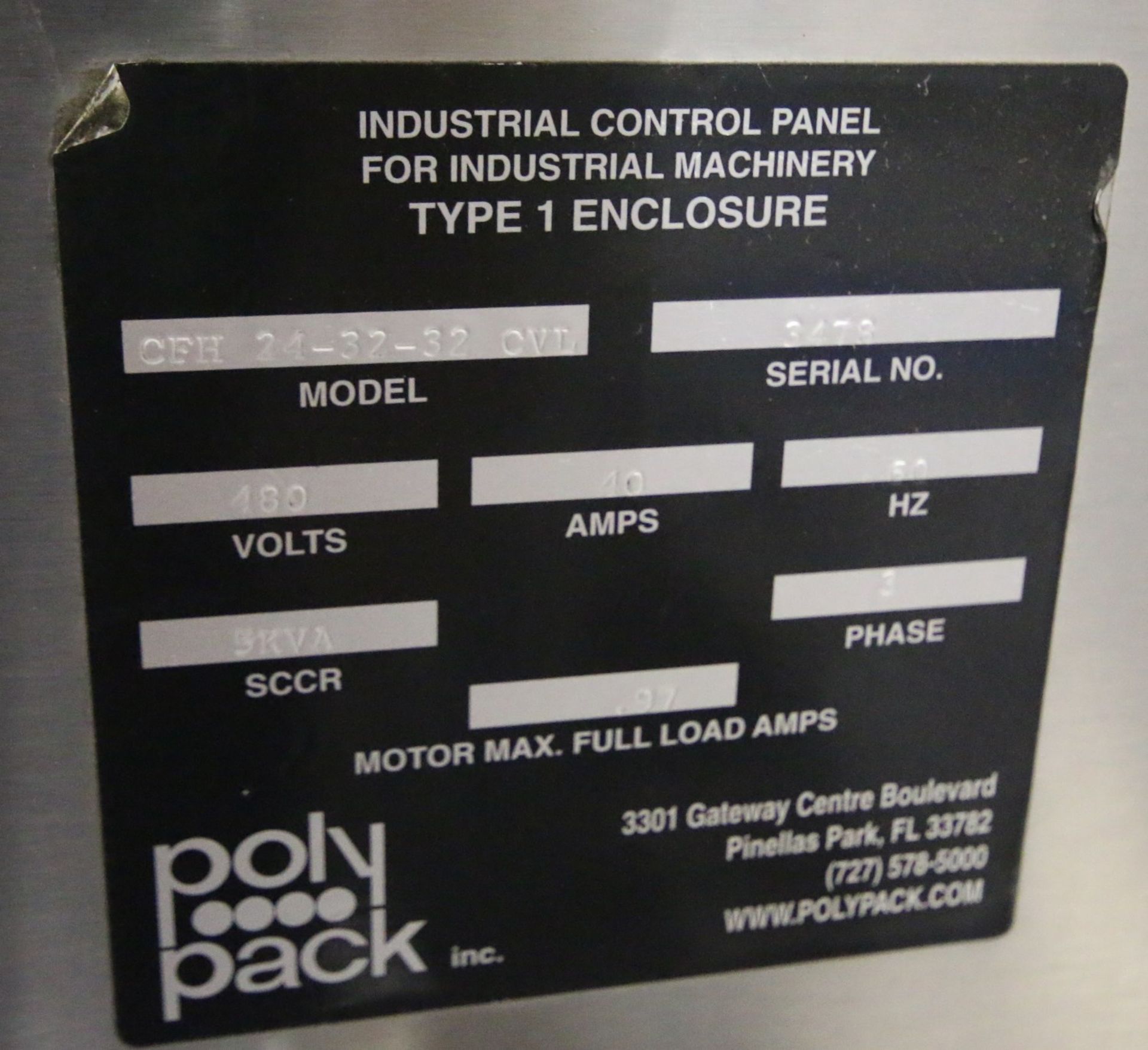 2008 Polypack All S/S Overwrapper/Shrink Wrap Tunnel, Model CFH 24-32-32 CVL, S/N 3478 (Set-Up to - Bild 17 aus 19