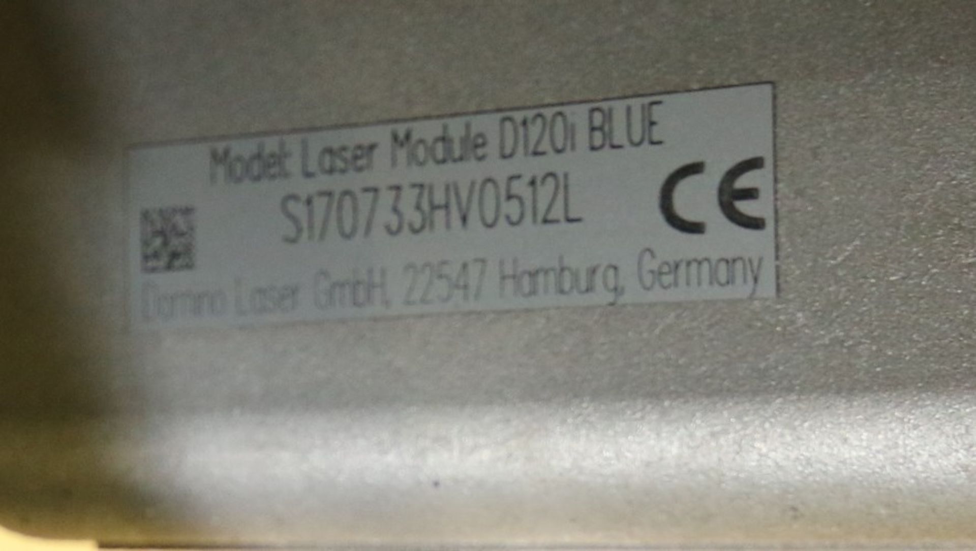 2012 Domino Laser Coder, Model BCP7-D320i+ip43+ETX-BB2.0, S/N S120569-01934M-0412C with Touchpad - Bild 9 aus 12