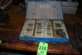 Cases of Mill and Die Sets, Sizes Ranging from 7/16-3/4