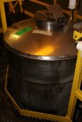 Aprox. 190 Gal. S/S Tank with Side Mount Agitation, Mounted on Load Cells, Mettler Toledo Digital