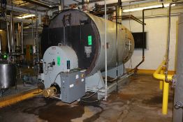 Johnston Boiler, S/N S-4438, 150 PSI, Natural Gas Operated