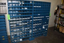 (224)- Cubby Holes Full of S/S Cap Screws, S/S Washers, S/S Bolts, S/S Nuts, and Other S/S Hardware