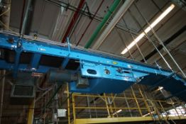 Hytrol Case Conveyor, Aprox. 29 ft. L x 15" W includes one Section 38" W x 72" W