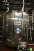 Cherry Burrell Aprox. 2,000 Gal. (82â€ W x 90â€ H) Dome-Top S/S Processor with Agitator,