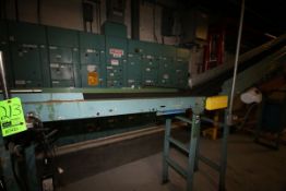 Aprox. 107 ft. of Case Conveyor, Aprox. 13" Wide, Includes Some Power Conveyor Sections