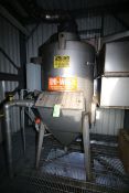 Uni-Wash Dust Collector, Wet Type and Down Draft Bench, with Associated S/S Duct