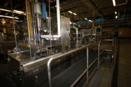 Packaging Technology/AutoProd 3-Lane Butter/Margarine Tub Filling and Closing Machine, M/N FP1x3,