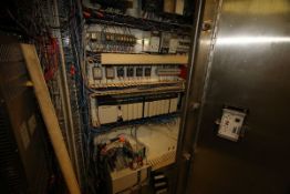 Controls in S/S Control Box for Line 6, Includes Allen-Bradley 17-Slot PLC Rack, CAT #: 1756-PA72IC,