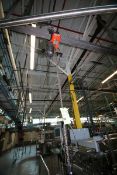 CM Shopstar Electric Hoist System, with Crossbeam and S/S Hook Attachment, 500 lb Capacity