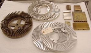 COMPLETE 1-7 Tooling Set for semi-auto capsule filler with the following: - 2 Capsule Ring Sets -