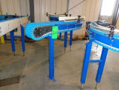 Spantech S Shape Conveyor with 3 ft each straight end and 4 feet mid section; and 5 Inch belting.