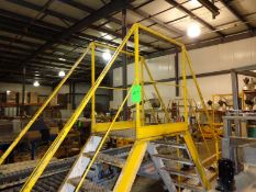 Cross Over Ladder LOCATED IN IOWA, RIGGING INCLUDED WITH SALE PRICE)***EUSA***