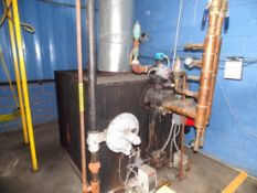 2000 Parker Hot Water Boiler, S/N 52063, 125 PSI, 3310 LB/HR, 331 SqFt, Certified, Max Water Temp