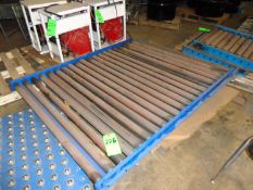 Lot of (2) 48" Wide, Approx. 120" Long Heavy Duty Roller Conveyor (LOCATED IN IOWA, RIGGING INCLUDED