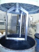 150 Gallon Double Planetary Mixer, Comes with (11) 40" ID x 32" Deep Carbon Steel Mix Cans, 15 HP,