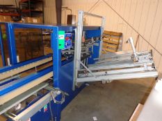 Durable Packing Corp. Modle TGA-200IL Carton Erector System w/bottom taper, adjustable width,