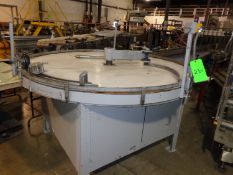 Rotary Accumulation Table - 6 ft Diameter with SS surface - On/Off Switch and disconnect box (