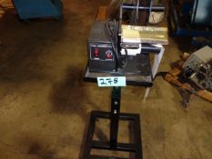 CE Label Dispenser SH-404 on Casters New in 2013 (LOCATED IN IOWA, RIGGING INCLUDED WITH SALE