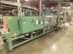 Arpac 45TW-28 Tray Shrinkwrapper with Heat Tunnel, S/N 2719, LASt Used to Shrink Wrap Trays of
