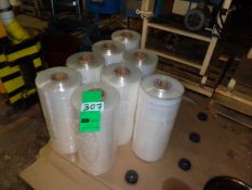 (8) Rolls of Plastic Stretch Wrap (LOCATED IN IOWA, FOB INCLUDED WITH SALE PRICE, ADDITIONAL CHARGES