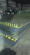 Lot of (2) 48" Wide, Approx. 120" Long Heavy Duty Lot of (2) 48" Wide, Approx. 120" Long Heavy