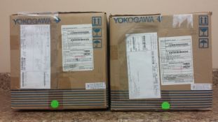 (2) YOKOGAWA ADMAG FLOWMETER AXF 100C 100MM 4 INCH MAGNETIC FLOW TUBE NEW in Box
