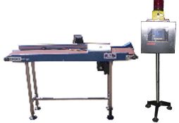 Marsh Inkjet Box Printing System (no longer mounted on conveyor)  • High-resolution and dot matrix