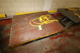 Aprox. 48" W x 60" L Hydraulic Electric Scissorlift/Pallet Positioner