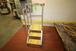 S/S Stairs with Plastic Grating and Hand-Rails