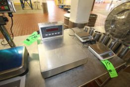 Rice Lake Nmax 10,000 lb. Capacity S/S Digital Scale, Model IQ+355-2A, Class III, S/N 153022 with