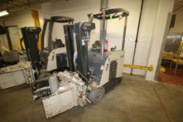 2011 Crown Aprox. 3,000 lb. Capacity 36-V Stand-Up Forklift, Model RC5535-30, S/N 1A379192 with