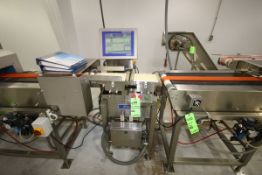 2007 Mettler Toledo Hi-Speed Checkweigher, Model XS, S/N 07028521, Mounted on 28" L x 8-1/2" W