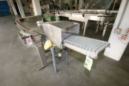 (4) Pcs. - Titan Aprox. 35" L x 12" W Power Belt Conveyor with 10 ft. L x 9-1/2" W Aluminum Skate