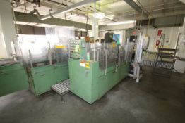 Douglas Case Packer with Case Loader and Nordson Gluer, Micro Set Multi-Scan
