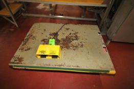 Southworth 4 ft. x 3 ft. W Electric Hydraulic Scissorlift/Pallet Positioner with Foot Controls