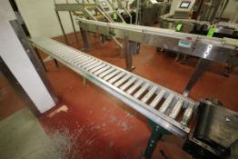 (2) Pc. Conveyor - (1) Aprox. 10 ft. L x 10" W Roller Conveyor and (1) Aprox. 29: L x 12" W Belt