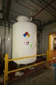 Aprox. 1,300 Gal. (Aprox. 84' H x 68" Dia.) Fiberglass Tank with Chemical Feed Pump (Liquid Sodium