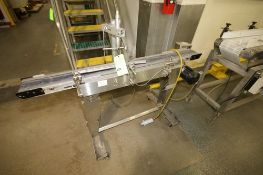 Dorner Aprox. 6' L x 6" W Portable Power Belt Conveyor with 1/2 hp Drive