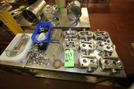 Assorted Positive Pump Parts including Cover Assemblies, Back Plates, Gaskets and Rotors