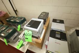 New VFD's - (1) Allen Bradley 1 hp 1305, Cat #1305-BA03A, Series D, 380 - 460 V, 3 Phase and (1)