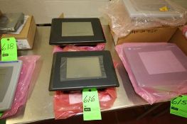 New Allen Bradley Touchpad Displays including: (1) PanelView 900, Cat #2711-T99C8, Series C, Rev J