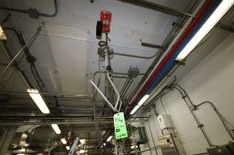 CM ShopStar 300 lb. Electric Hoist with Roll Lift Attachment (Line #24)