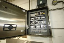 Line #22 - Stacker-Heater S/S Control Panel includes Allen Bradley MicroLogix 1000 PLC Controls,