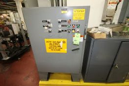 Line #24 Conveyor Control Panel includes (4) Allen Bradley and Fuji VFD's (NOTE: Does Not Include